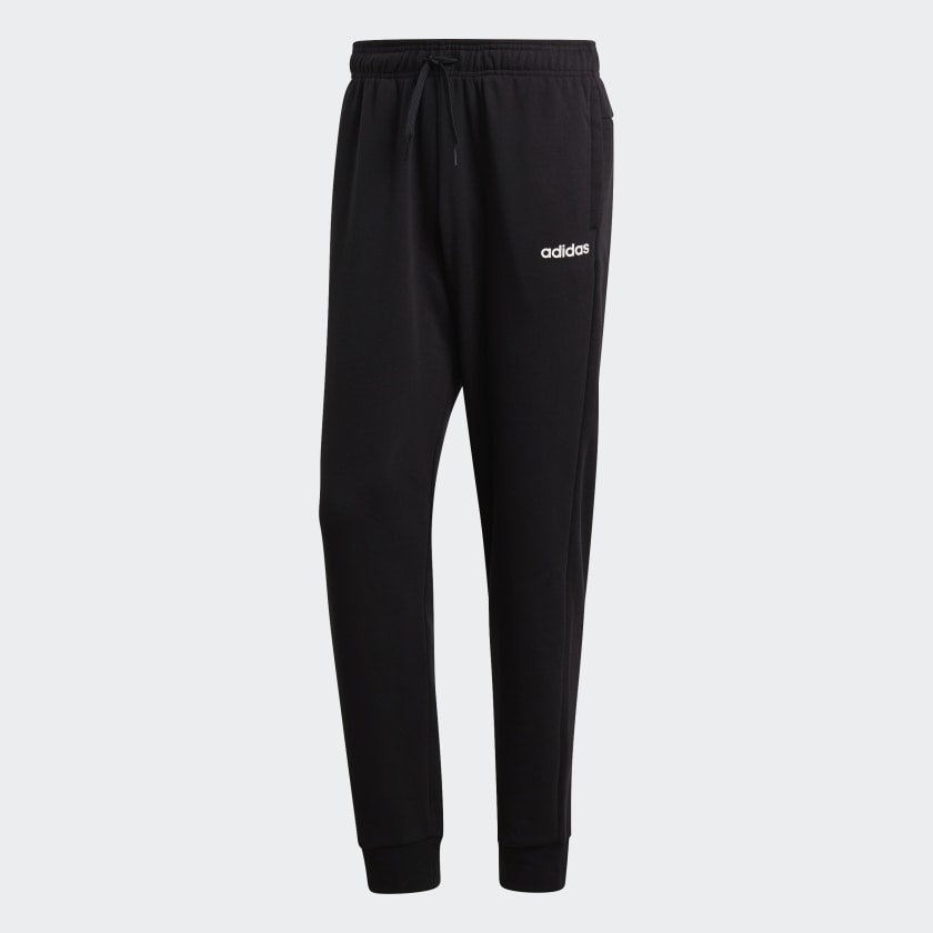 adidas essentials plain pant black