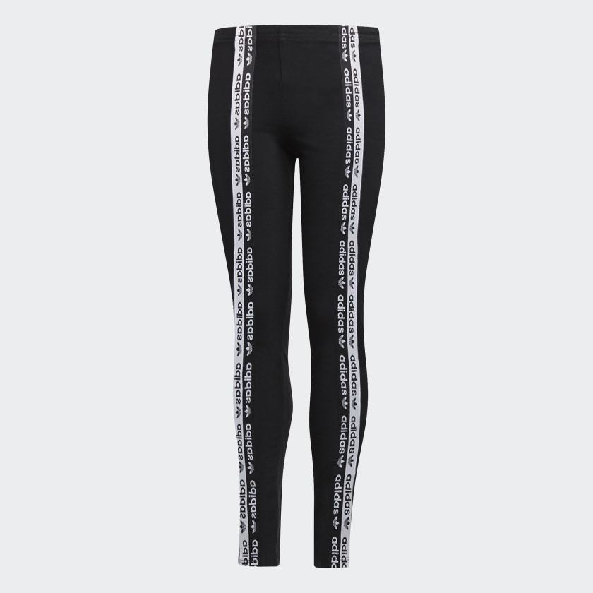 white adidas leggings