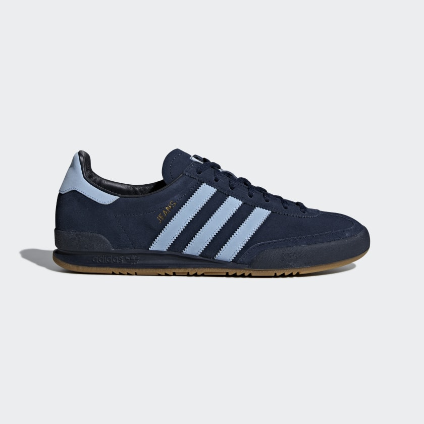 adidas jeans trainers light blue