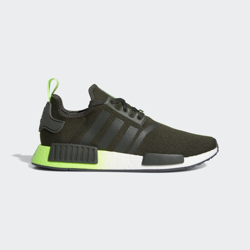 black and green adidas shoes