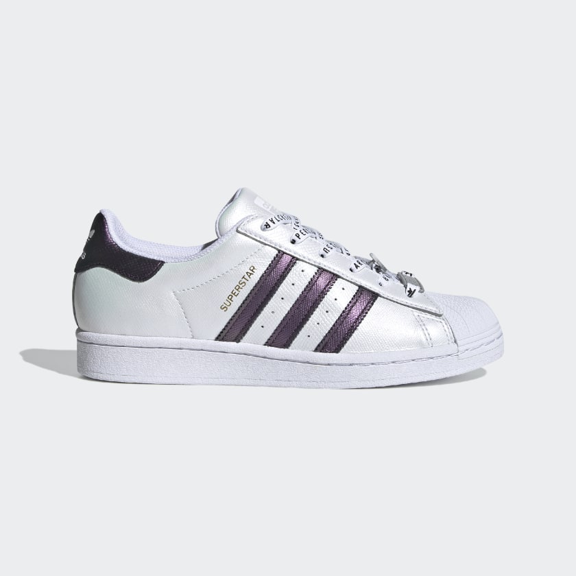 Women's Metallic Superstar Shoes With 