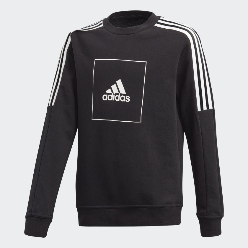 adidas Athletics Club Crew Sweatshirt - Black | adidas UK