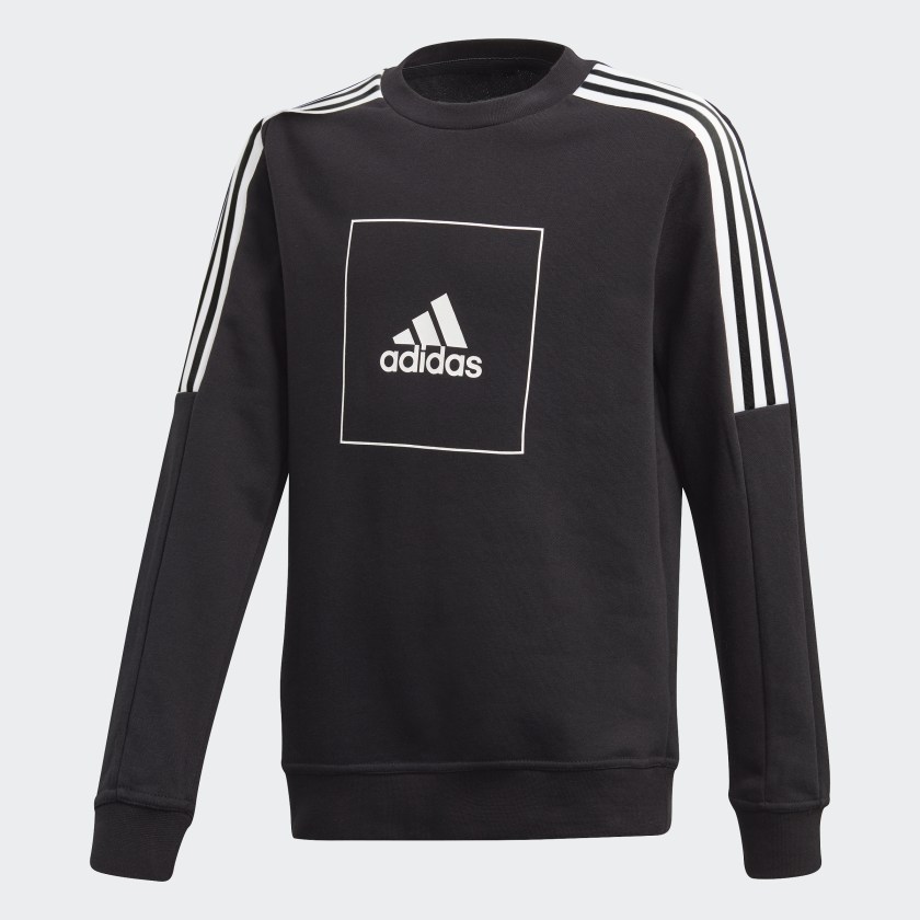 adidas Athletics Club Crew Sweatshirt Black adidas UK
