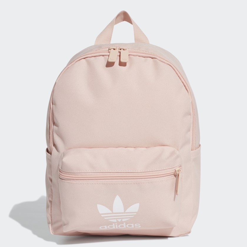 adidas originals pink print backpack