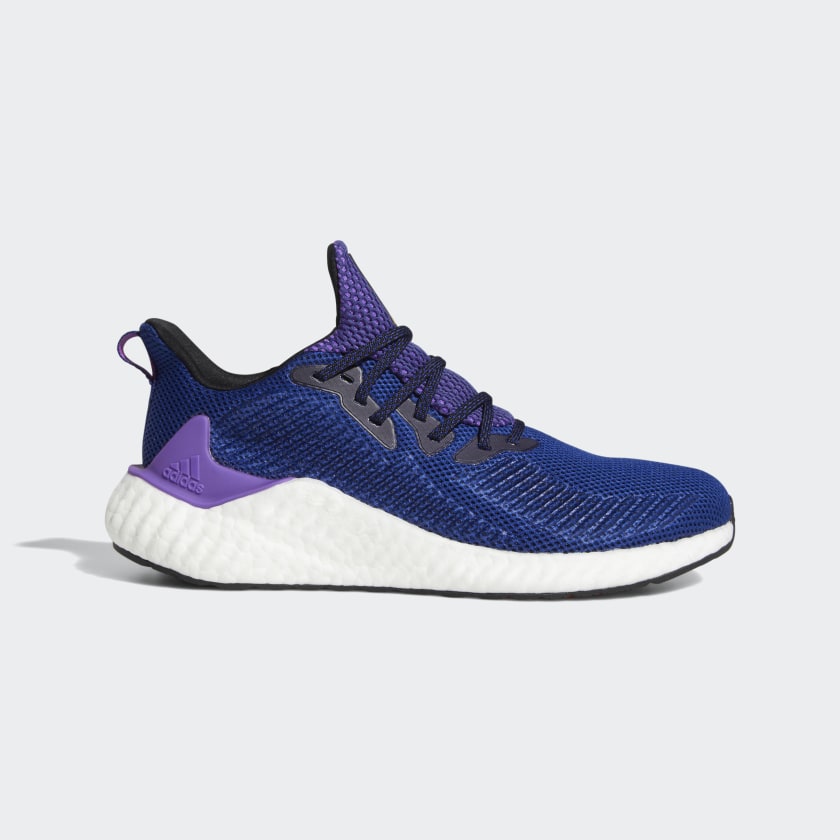 purple blue shoes