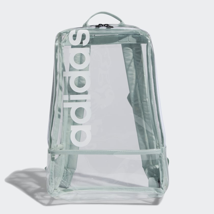 adidas Clear Linear Backpack - Green | adidas US