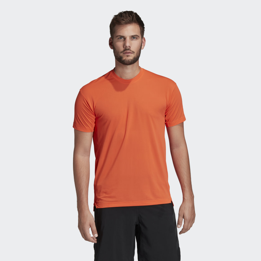adidas Terrex Agravic Trail Running T-Shirt - Orange | adidas UK