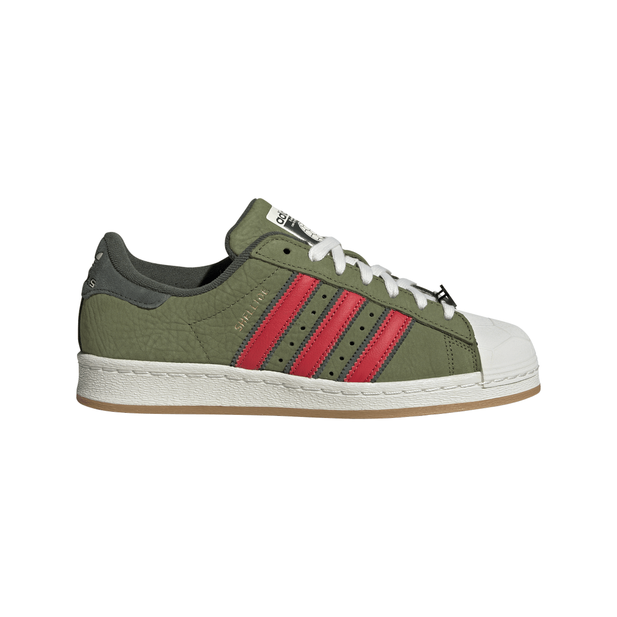 Superstar metal toe enfant verte sales