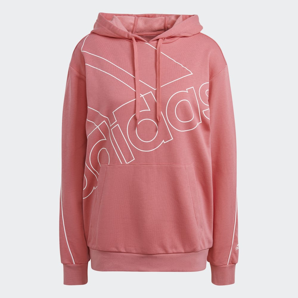 Adidas giant logo hoodie on sale