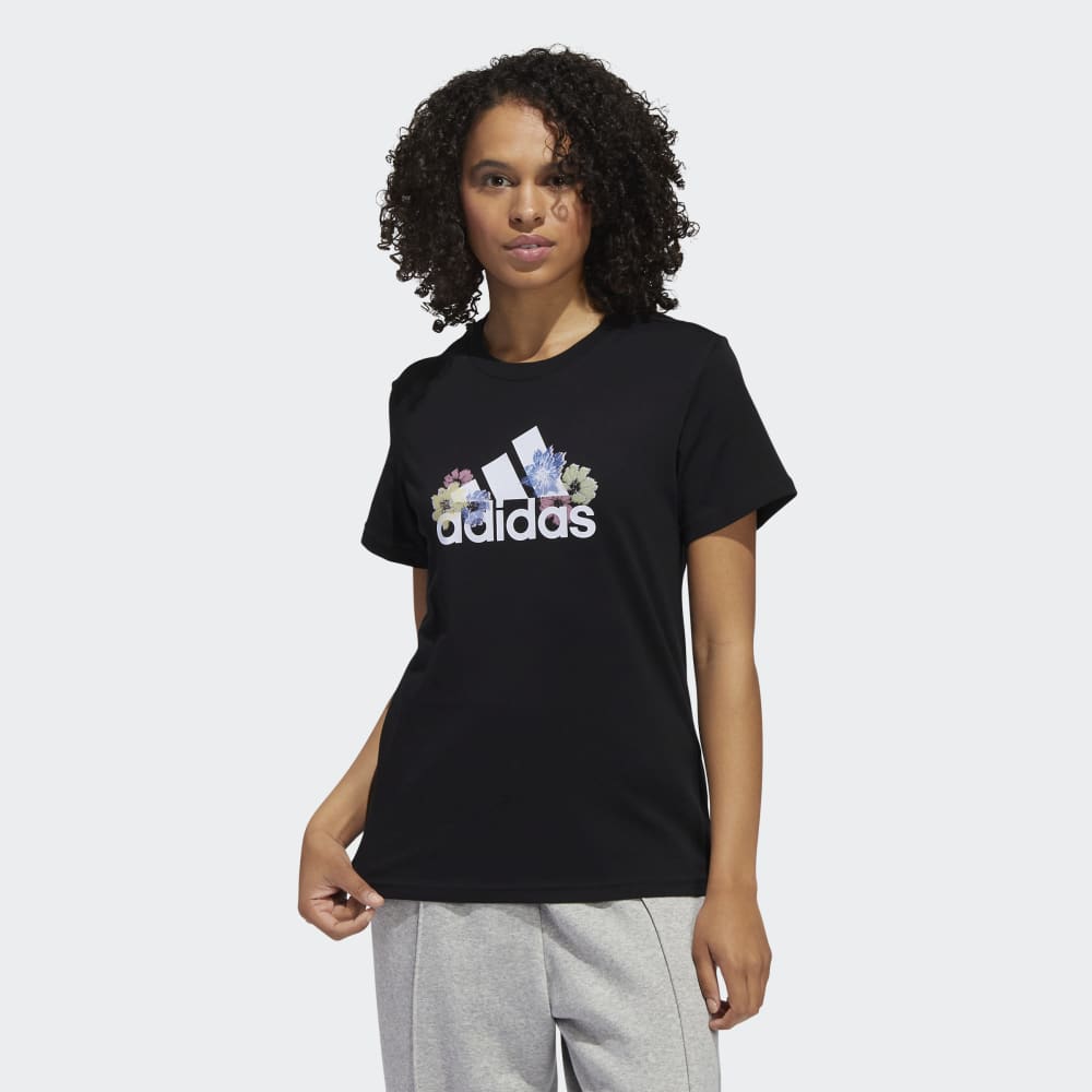 Adidas floral tee new arrivals