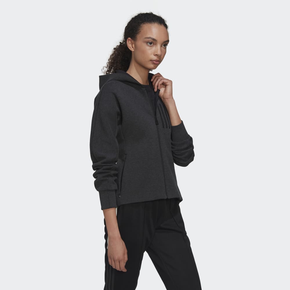 Adidas slim fit hoodie online