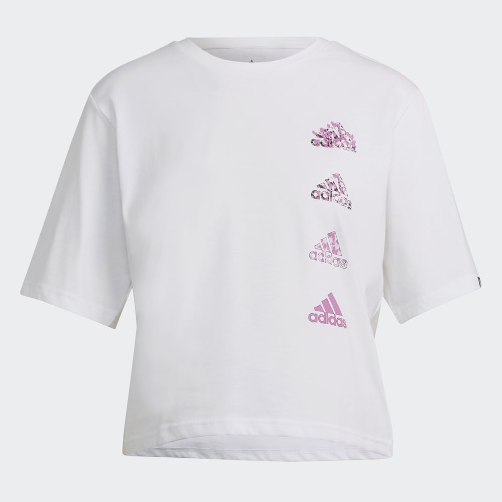 Adidas AEROREADY Training Crop Graphic Tee 4850.0 Sneaks.kg
