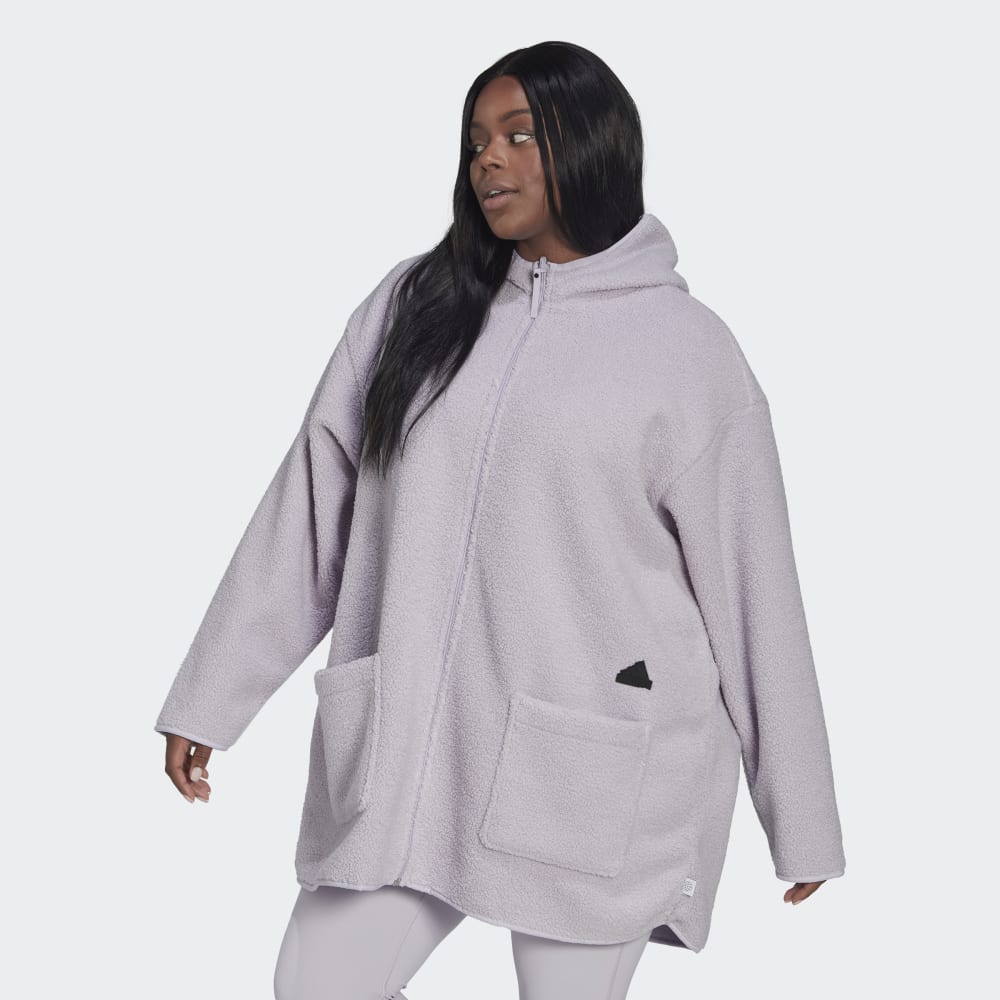 Plus size polar fleece clearance