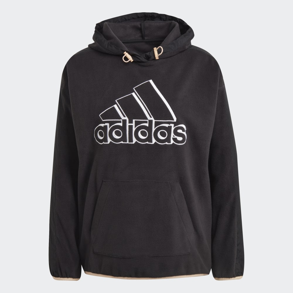 Adidas Brand Love Giant Logo Polar Fleece Hoodie 7050.0 Sneaks.kg