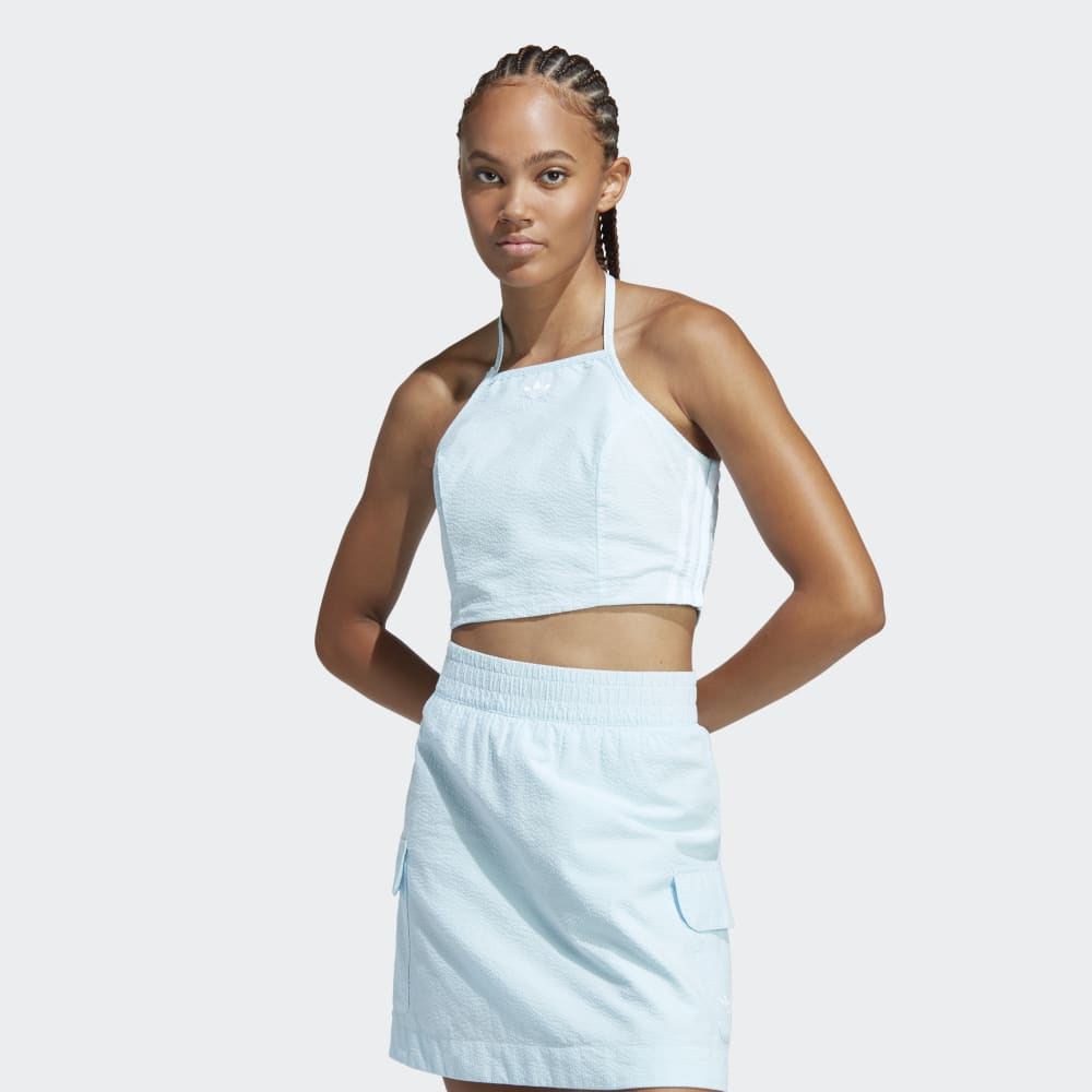 Adidas halter top sales