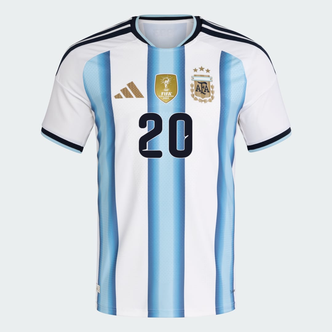 Argentina 26 Home Authentic Jersey