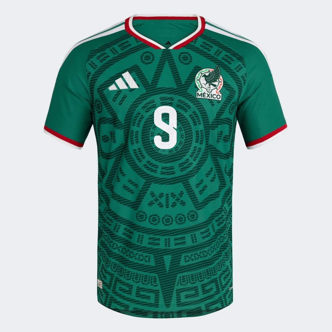 Mexico 26 Home Authentic Jersey
