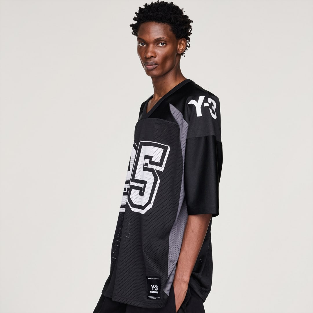 Y-3 NBHD FOOTBALL JERSEY Black