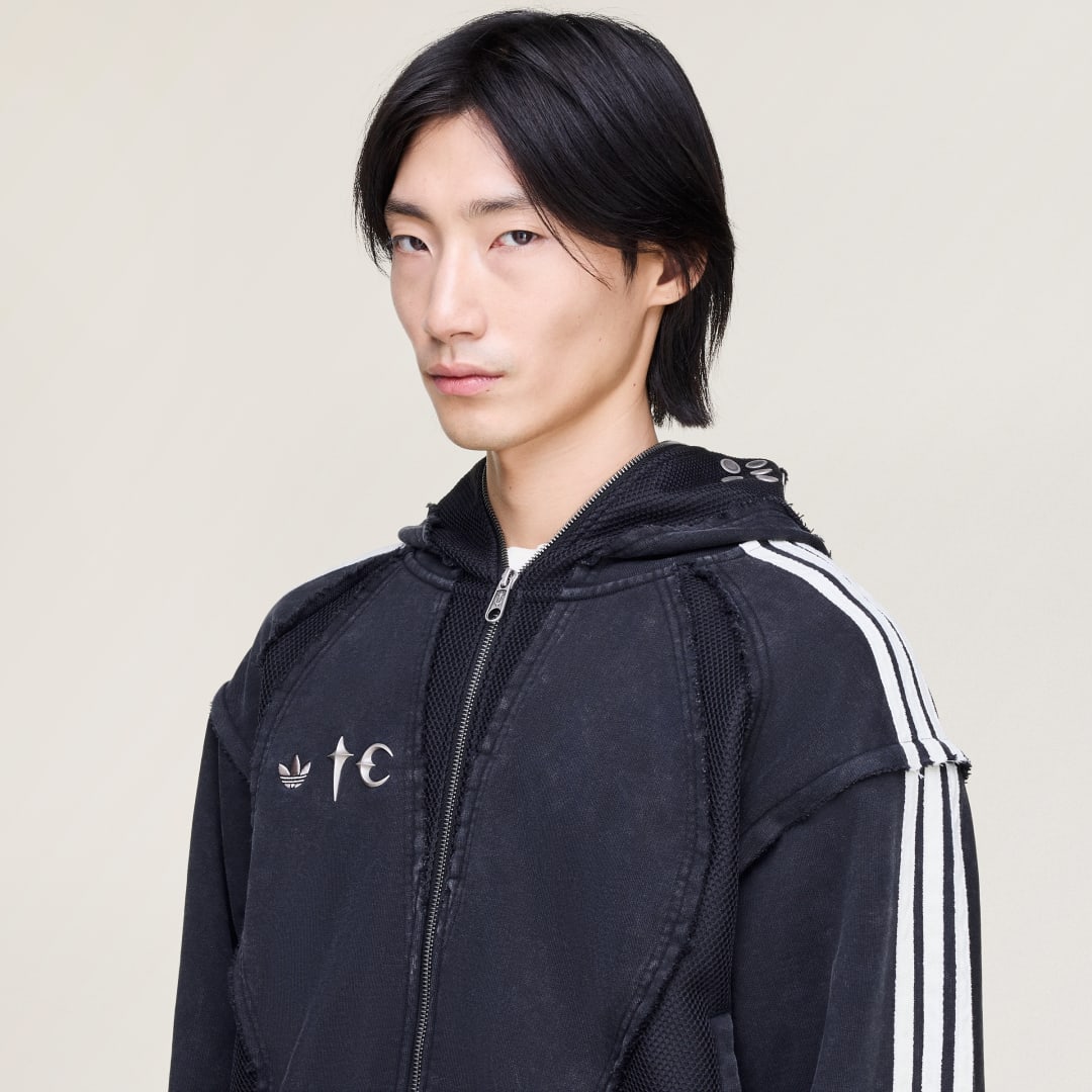 Thug Club Teamgeist Hooded Zip Up Black
