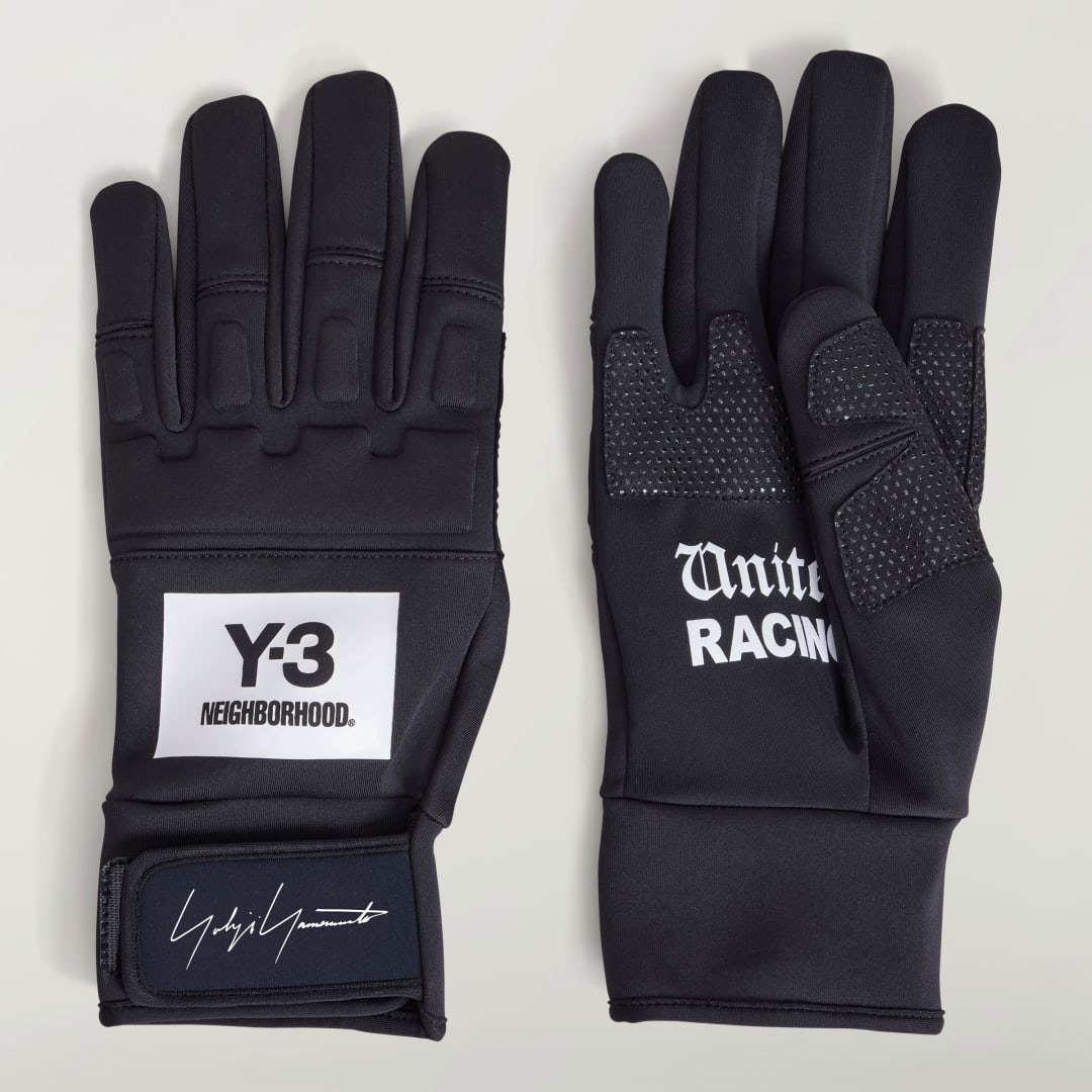 Y-3-N Racing Gloves Black