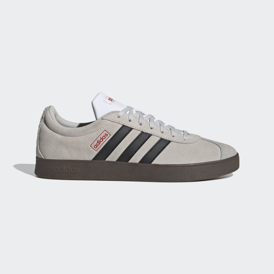 VL Court Lifestyle Skateboarding Suede Shoes, adidas