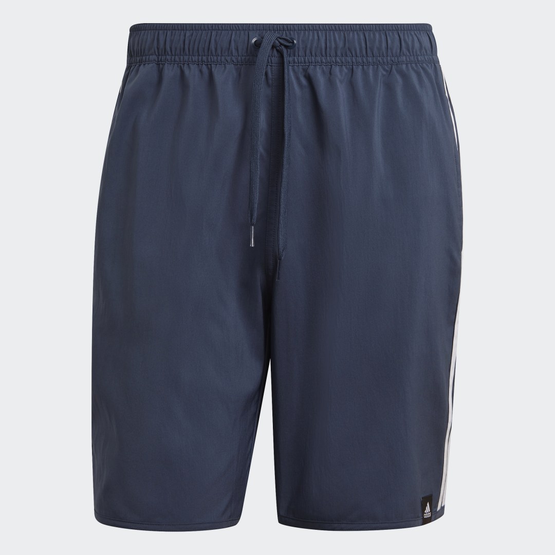 Classic-Length 3-Stripes Swim Shorts, adidas