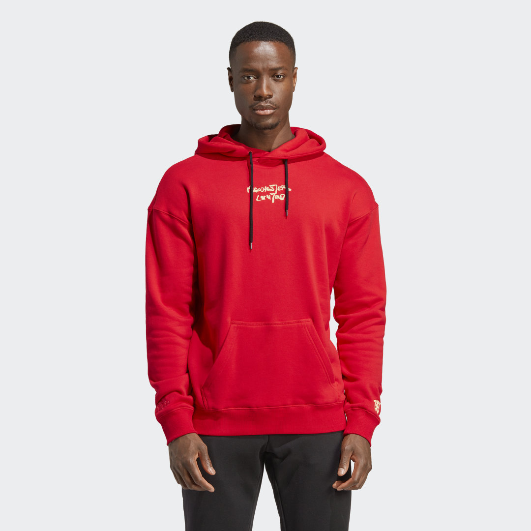 Manchester United Chinese Story Hoodie, adidas