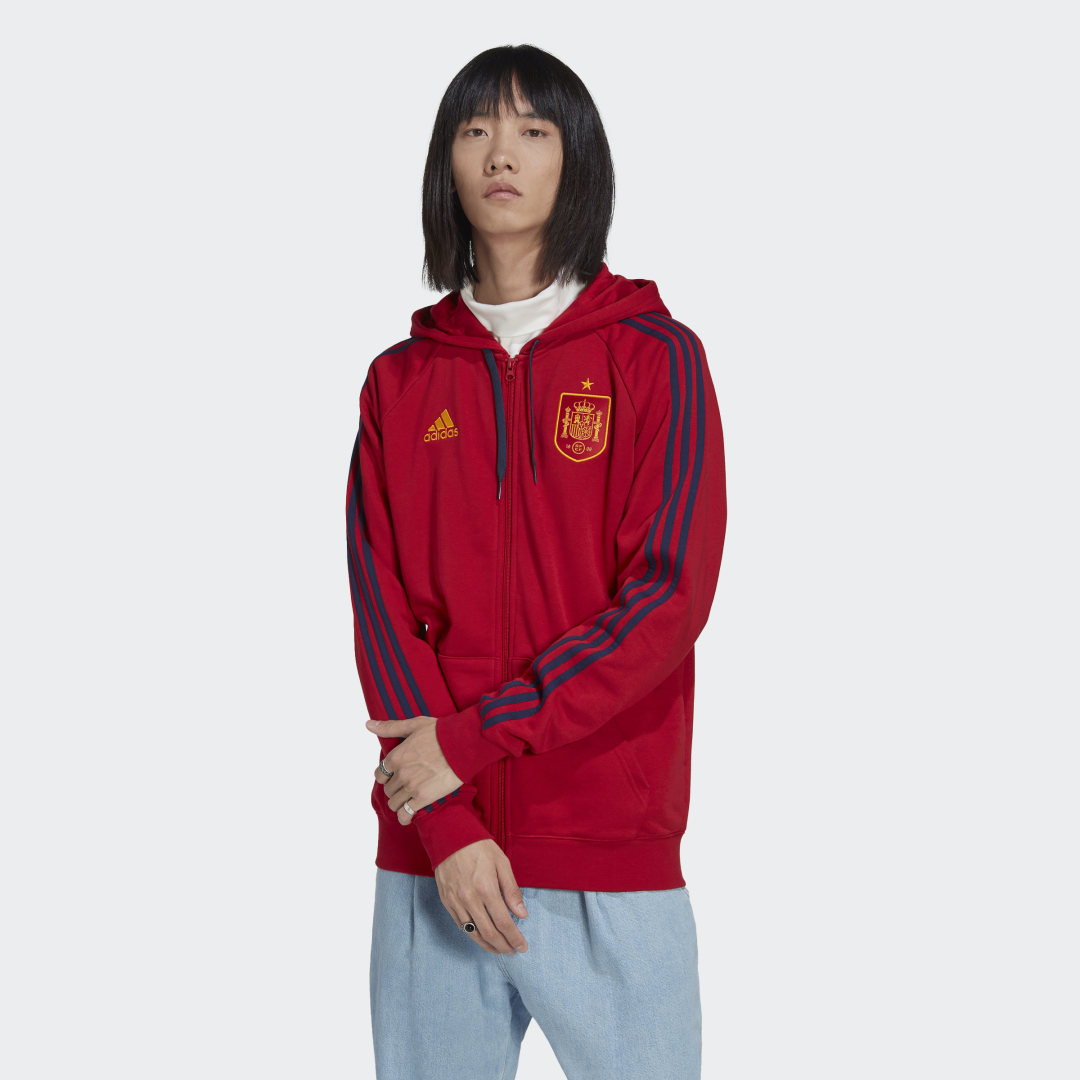 Spain 3-Stripes Full-Zip Hoodie, adidas