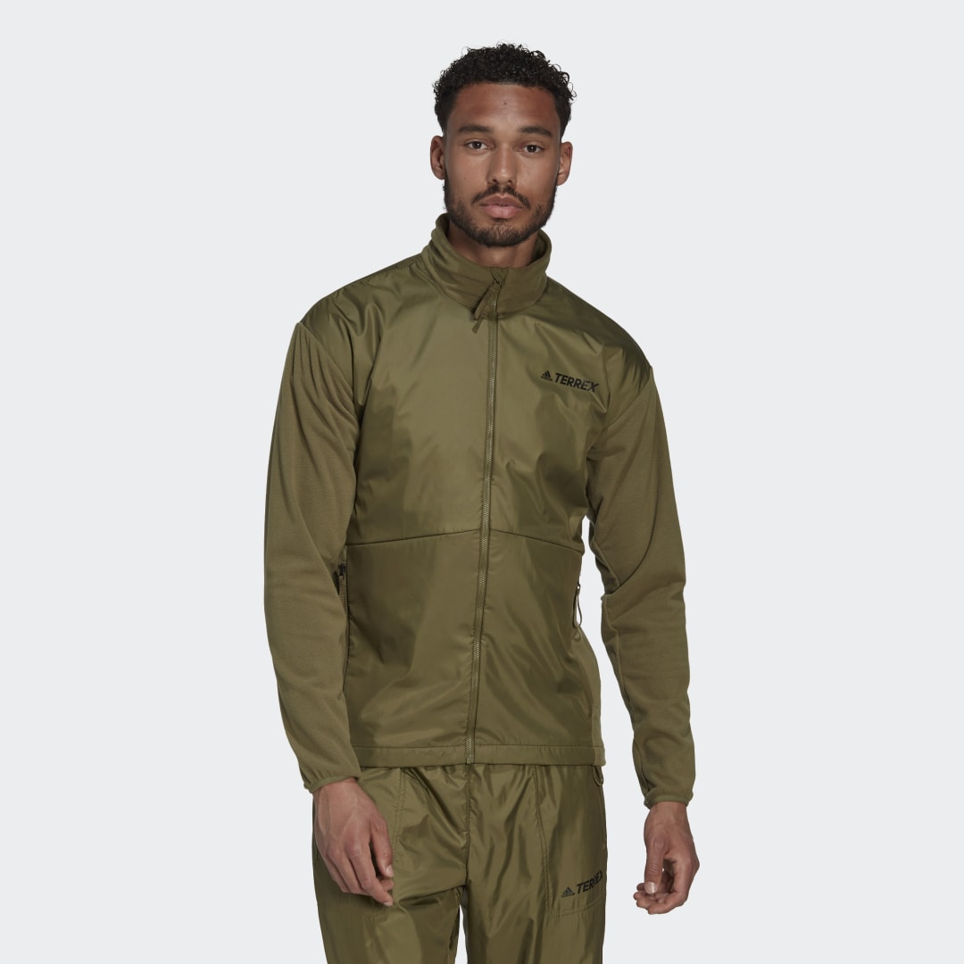 Multi Primegreen Wind Fleece Jacket, adidas