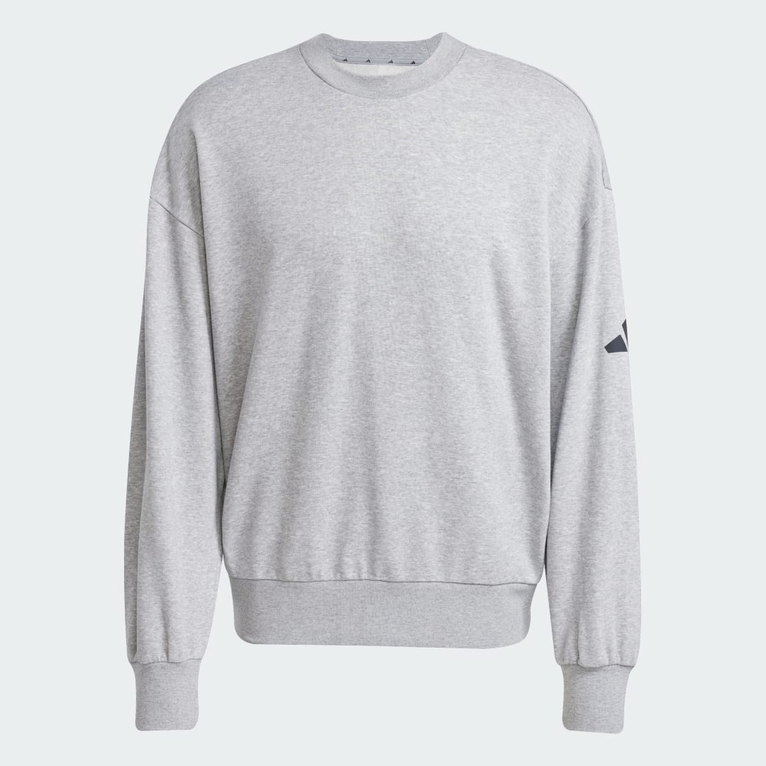 Sweat shirt logo à 3 bandes coupe ample Essentials - vue 8