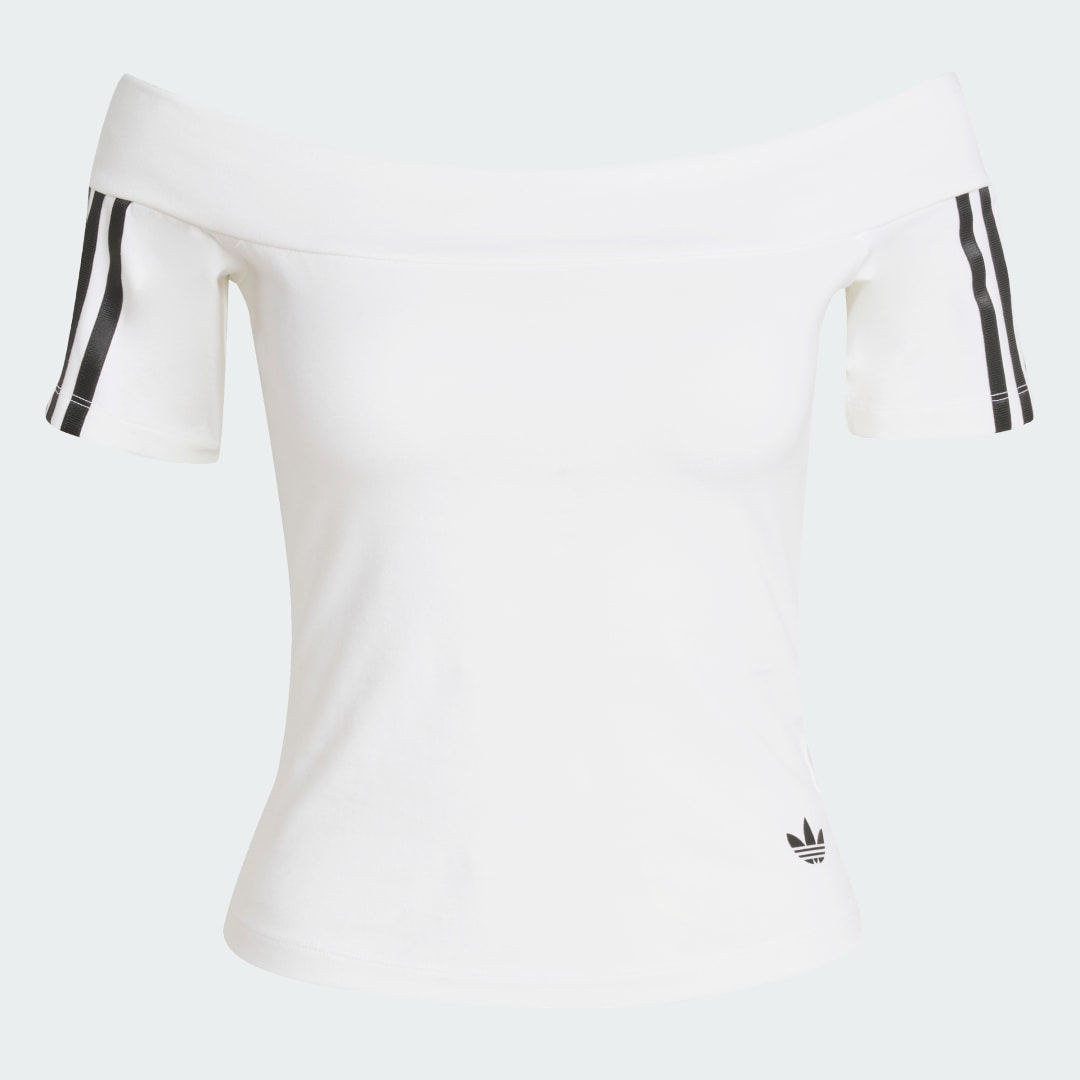 T Shirt manches courtes bandeau Adicolor - vue 4