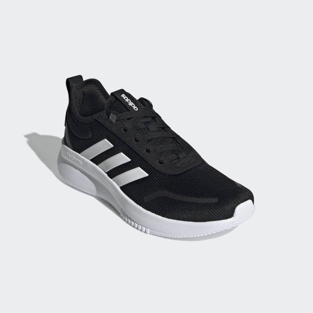 

adidas Tenis Lite Racer Rebold Hombre, Negro/blanco/negro