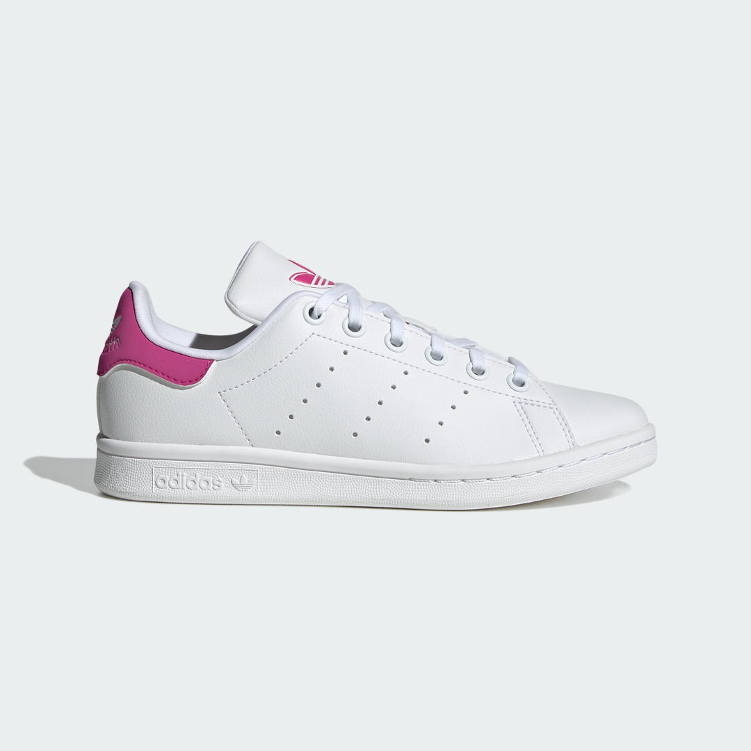 Adidas Stan Smith sneaker Cloud White / Cloud White / Semi Lucid Fuchsia