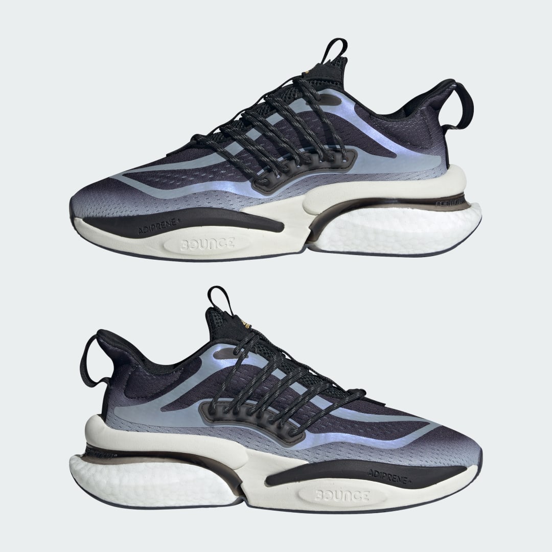 

adidas Tenis Alphaboost V1 Unisex, Halo azul/negro/negro