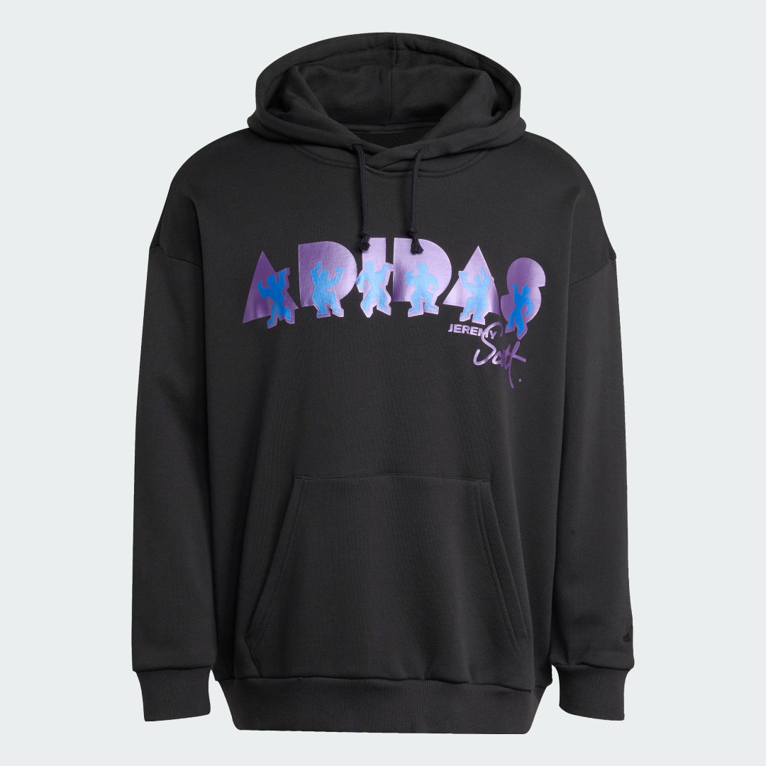 Sweat shirt à capuche adidas x Jeremy Scott - vue 8