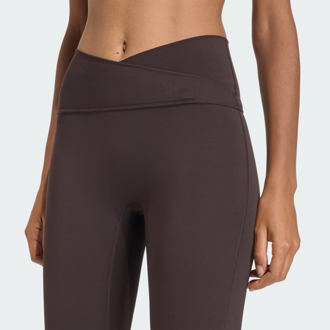 Adidas 3 Stripes Studio All Me 7 8 X-Over Leggings