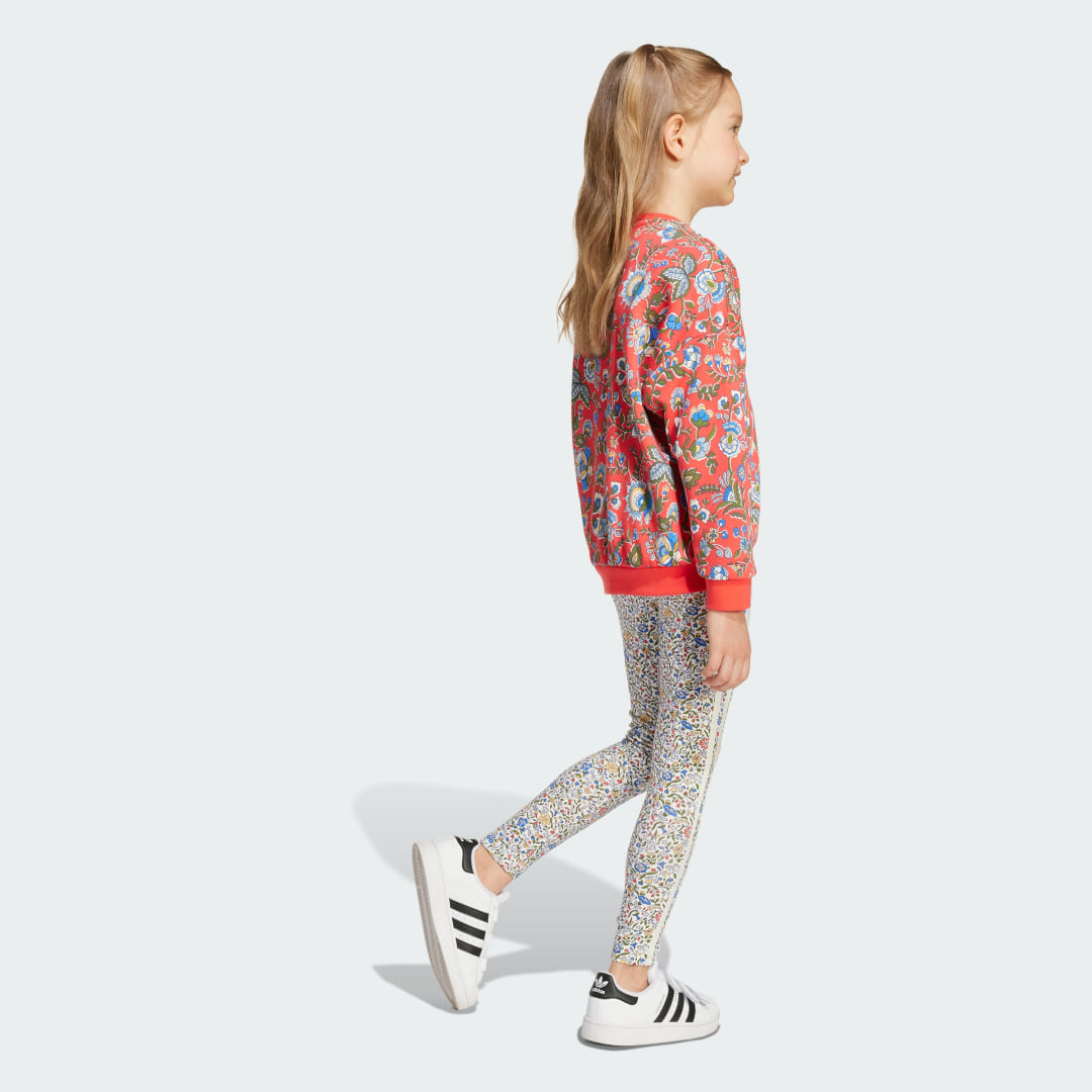Thumbnail - Adidas Originals X Liberty London Kids Leggings-Set