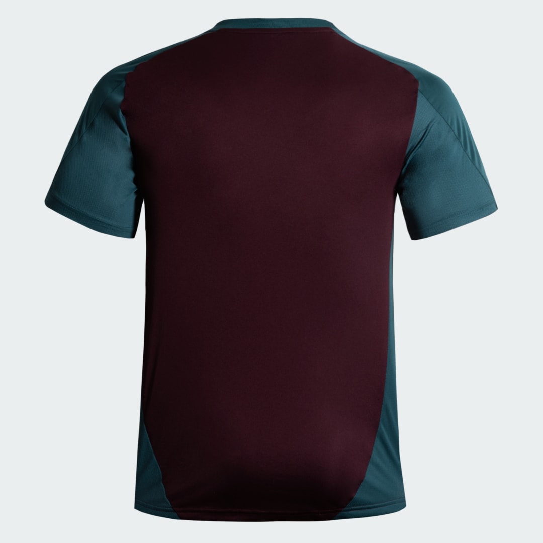 

adidas Jersey Prepartido Selección Nacional de México Hombre, Dark burgundy/mystery verde