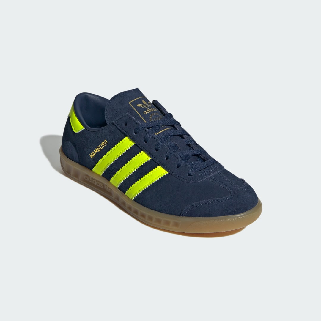 Adidas Hamburg sneaker Night Indigo / Solar Yellow / Gold Metallic