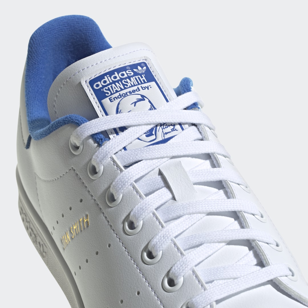 Adidas stan smith store wit blauw