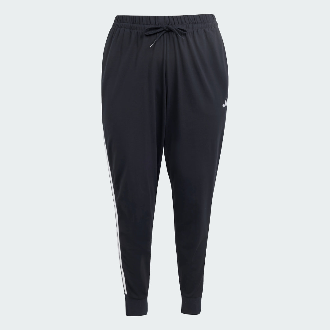 PANTALON JOGGER 3BANDES ESSENTIALS GRANDES TAILLES - vue 4