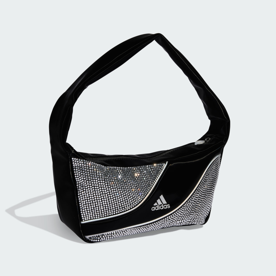 Thumbnail - KLEINE SCHULTERTASCHE MIT STRASSSTEINEN