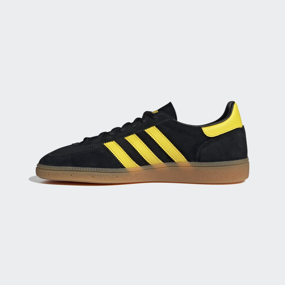

adidas Tenis Handball Spezial Unisex, Negro/amarillo/oro gris