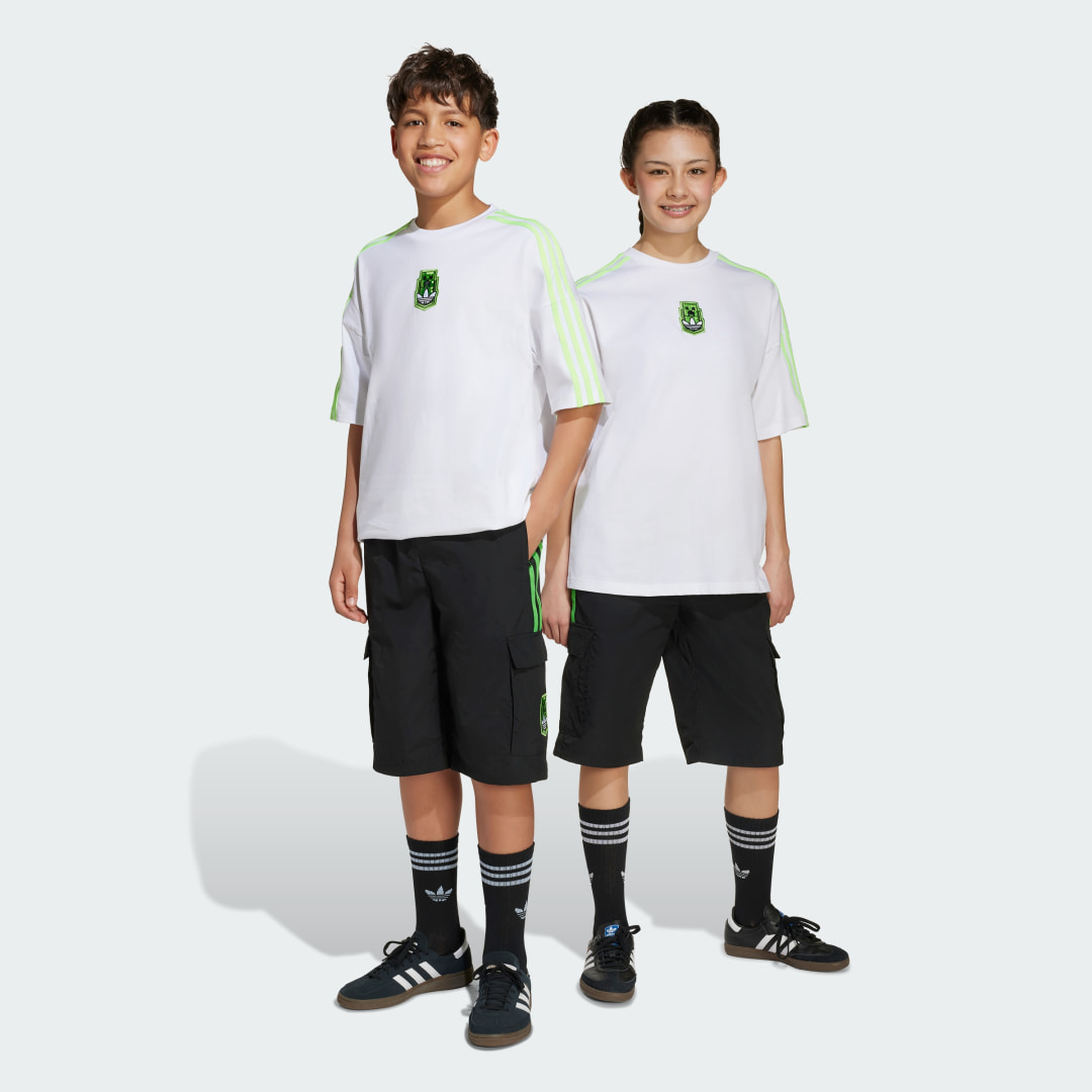 adidas Originals X Minecraft Cargo Shorts Kids