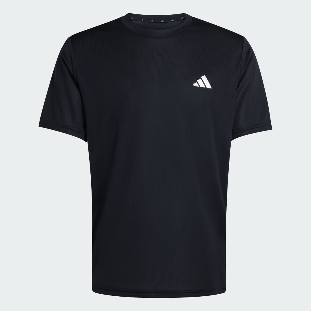 T SHIRT WORKOUT ESSENTIALS BASE 3 STRIPES - vue 4