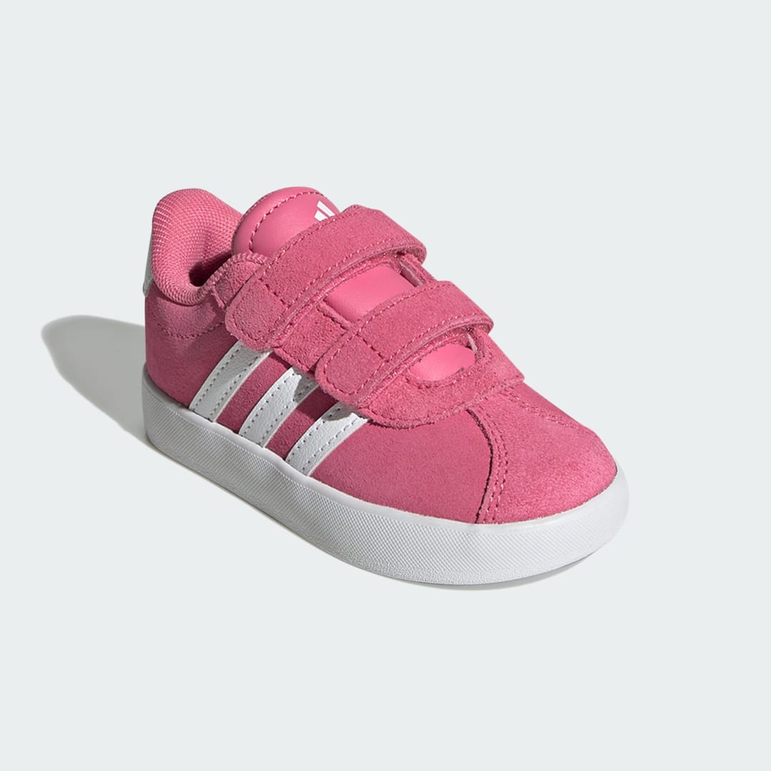 

adidas Tenis Adidas VL Court 3.0 Niño, Rosa fusion/blanco/gris four