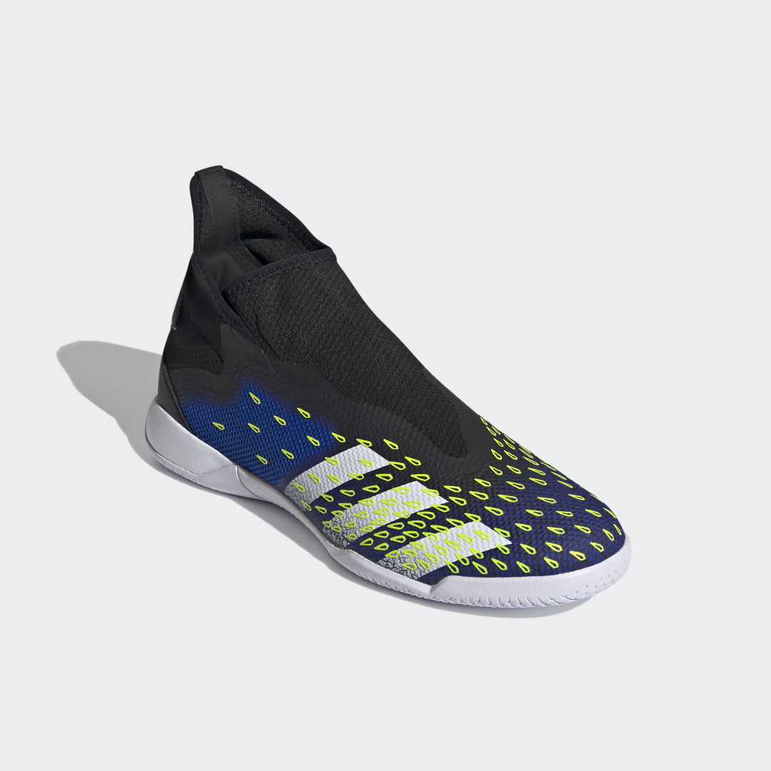 фото Футбольные бутсы (футзалки) predator freak.3 laceless in adidas performance
