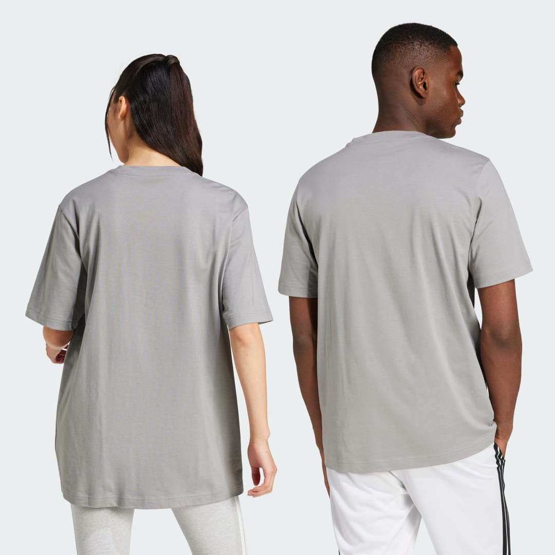Adidas Lounge Slides Graphic Pocket T-shirt