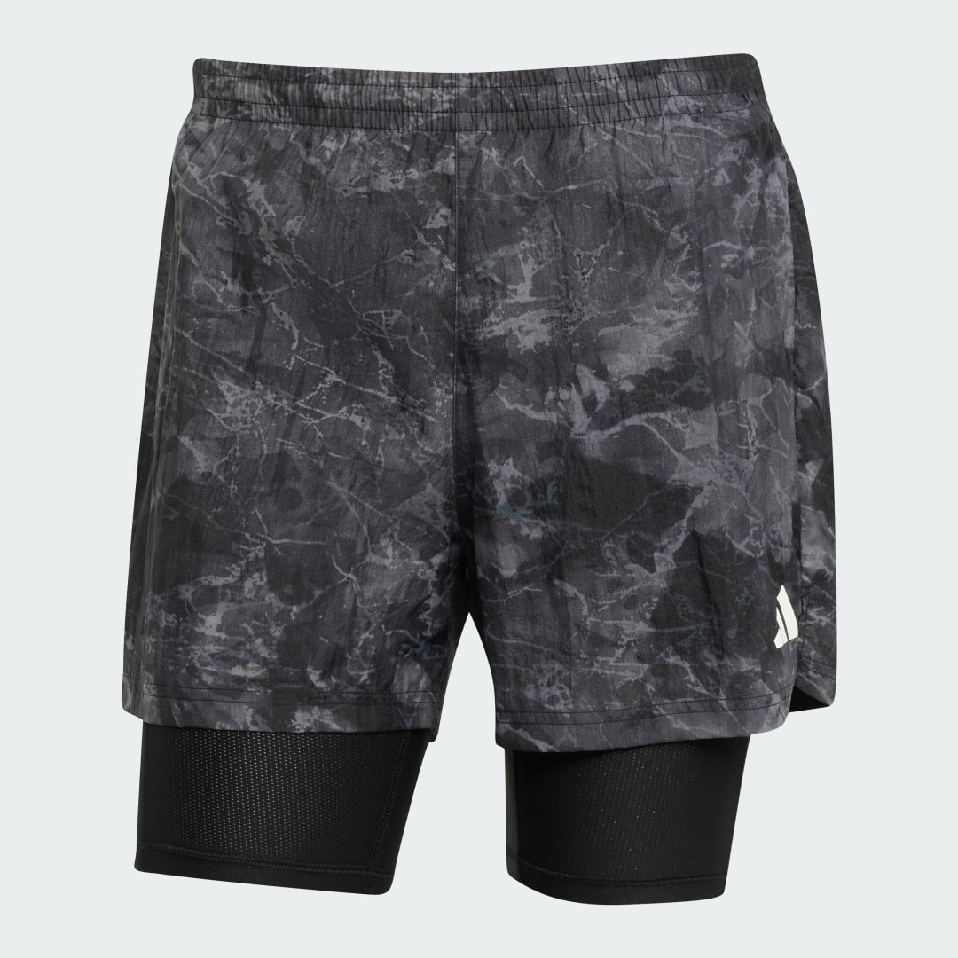 Adidas Own The Run Spray Dye 2-In-1 Short