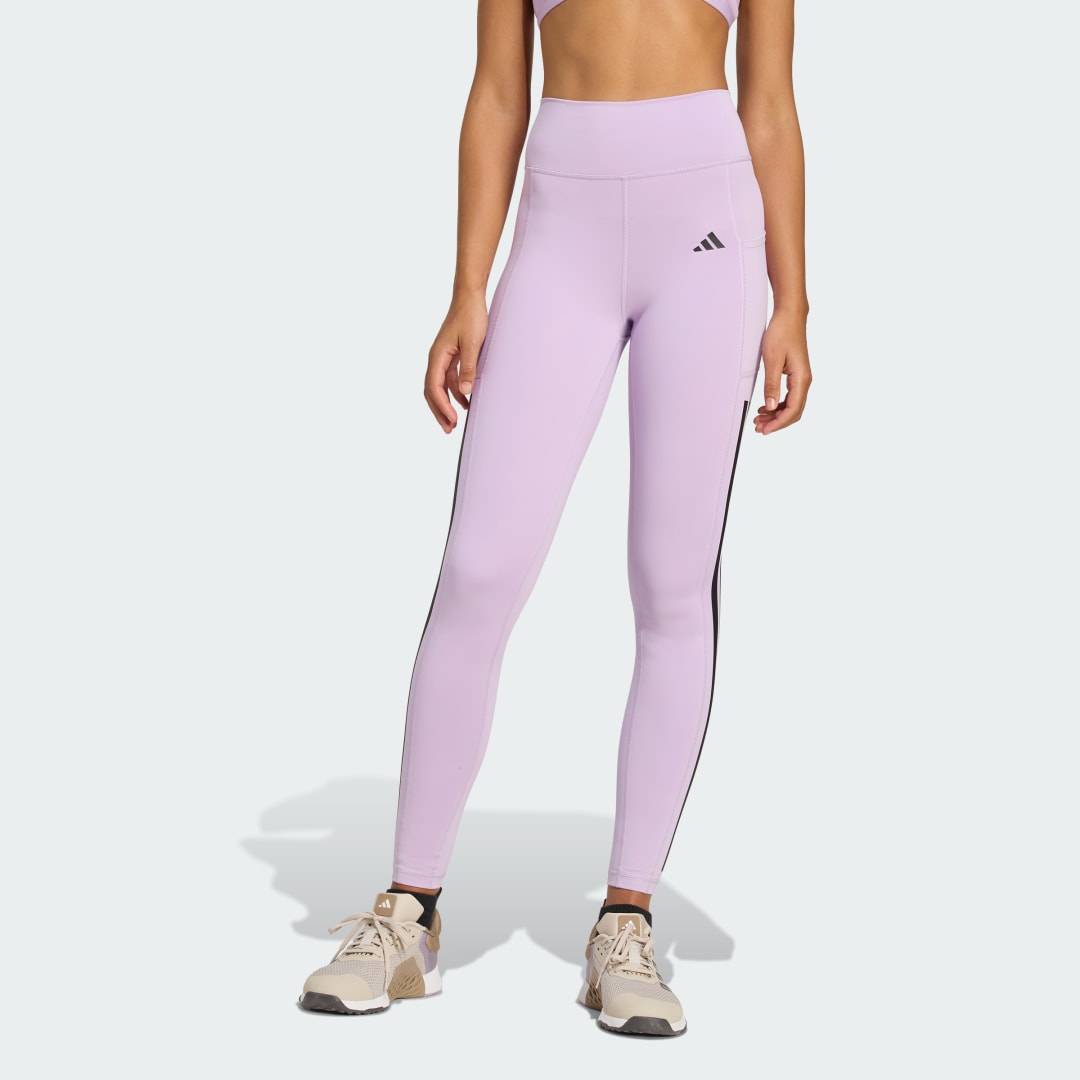 Adidas Optime 3-Stripes Full Length Legging